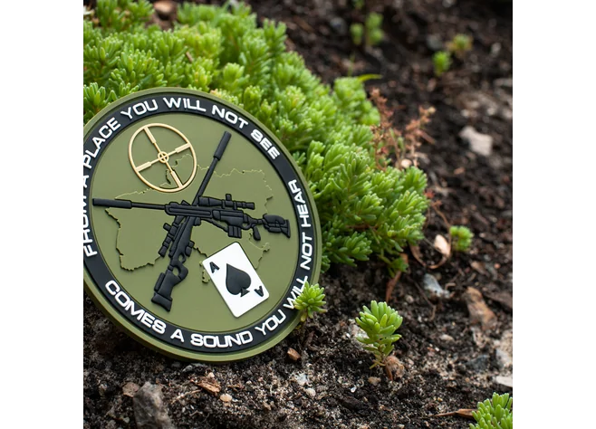 Нашивка M-Tac Ukraine Snipers PVC Olive Фото 2